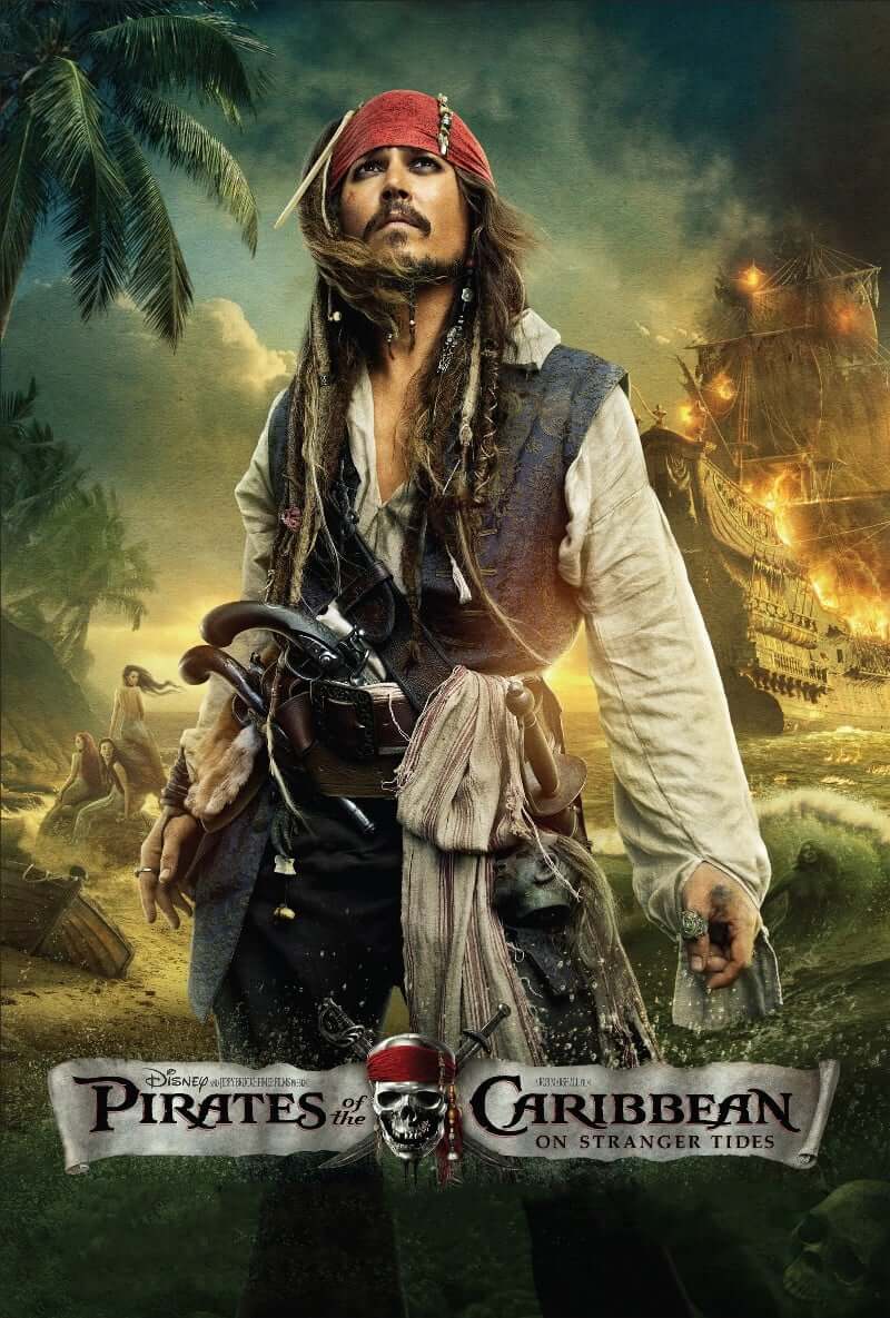 دانلود فیلم دزدان دریایی کارائیب 4 سوار بر امواج ناشناخته Pirates of the Caribbean On Stranger Tides