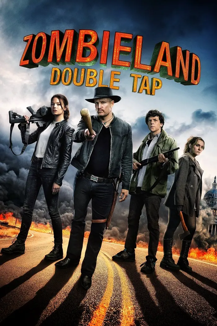 دانلود فیلم سرزمین زامبی‌ها 2 شلیک نهایی Zombieland Double Tap