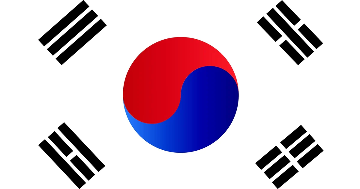 پرچم کره جنوبی