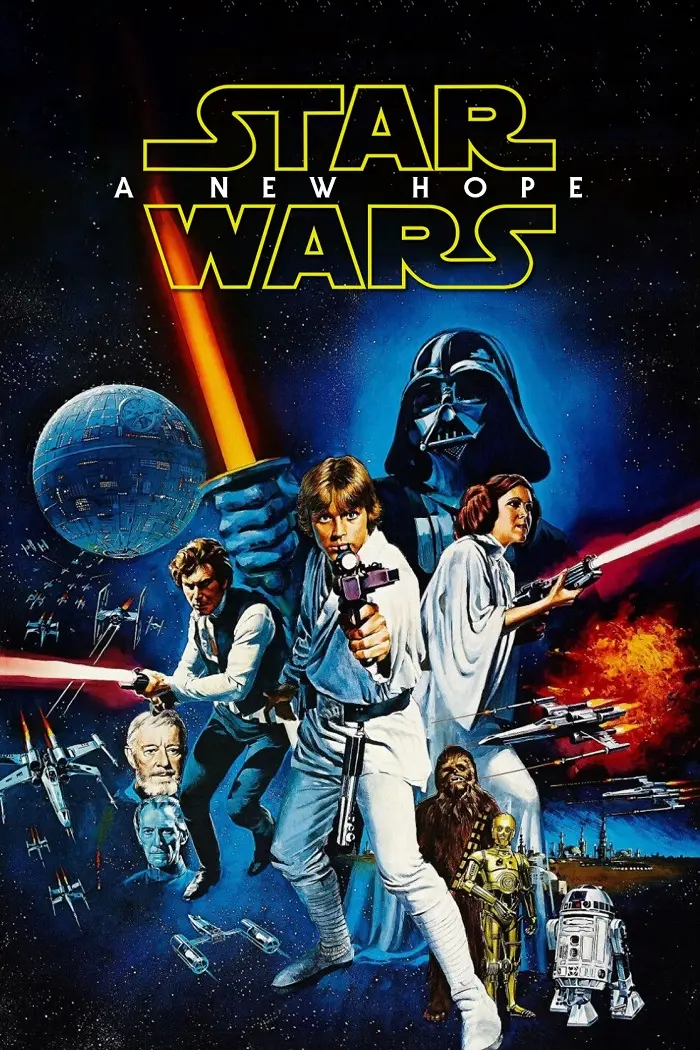 دانلود فیلم جنگ ستارگان 1 (1977) امیدی تازه