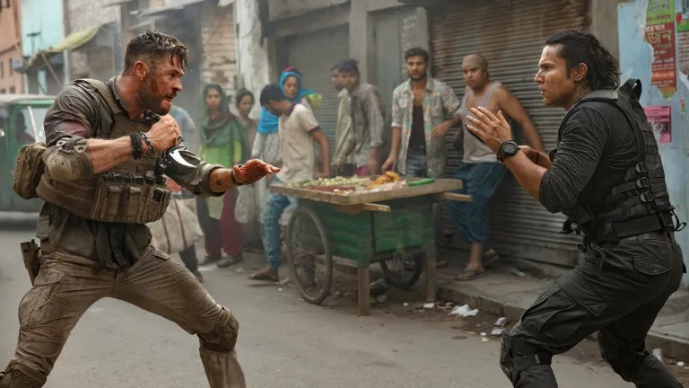 تصاویر فیلم استخراج 2020